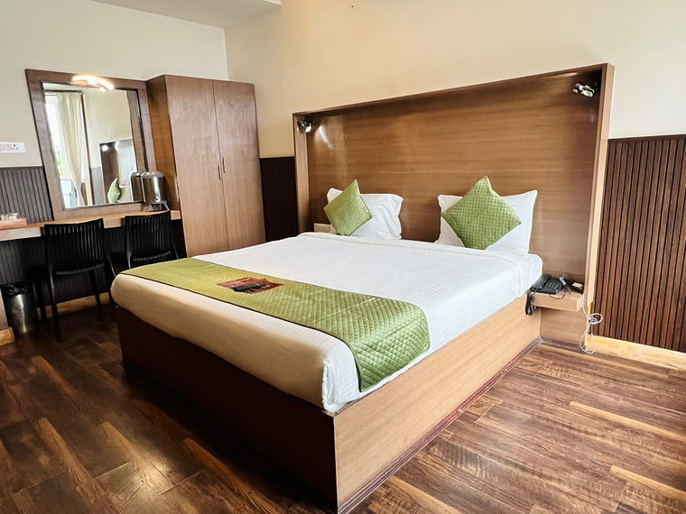 Standard Room with wardrobe and writing desk